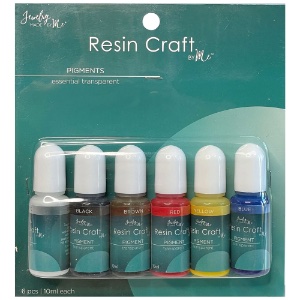 Jewelry Made By Me Essential Liquid Pigments 6 x 10ml Transparent