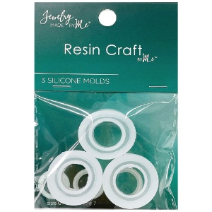 Jewelry Made By Me Silicone Mold 3 Pack Rings