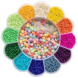 Jewelry Made By Me DIY Bead Box Bright Flower