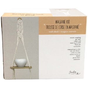 Jewelry Made By Me DIY Macrame Hanging Wall Shelf