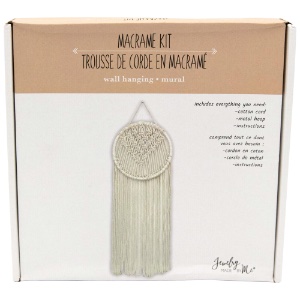 Jewelry Made By Me DIY Macrame Circle Wall Hanging