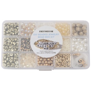 Jewelry Made By Me DIY Bead Box Golden Vibes