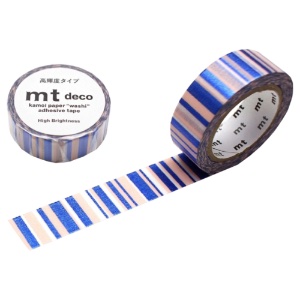 MT Washi Tape DECO Series 15mm High Brightness Overlapped Stripe