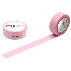 MT Washi Tape BASIC Series 15mm Rose Pink