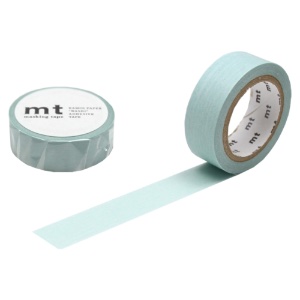 MT Washi Tape BASIC Series 15mm Pastel Turquoise