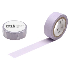 MT Washi Tape BASIC Series 15mm Pastel Lavender