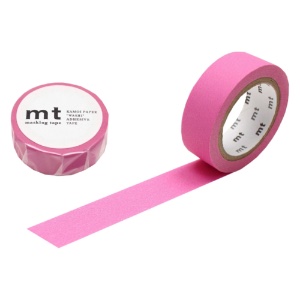 MT Washi Tape BASIC Series 15mm Matte Pink