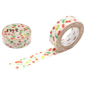 MT Washi Tape EX Series 15mm Cherries