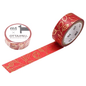 MT Washi Tape OTTAIPNU 15mm Foil Stamping Amagaeru