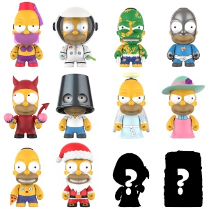 Kidrobot Simpson Vinyl Blind Box Faces Of Homer