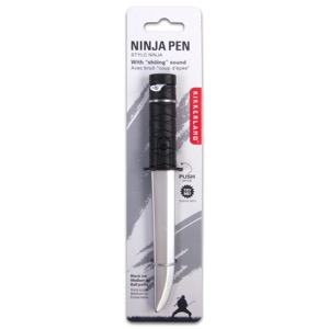 Kikkerland Ninja Pen with Sound