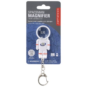 Kikkerland Mini LED Spaceman Magnifier