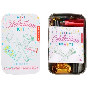 Kikkerland Mini Celebration 4 Set Kit