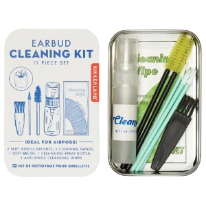 Kikkerland Earbud Cleaning 11 Piece Kit