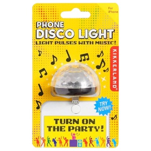 Kikkerland Phone Disco Lights