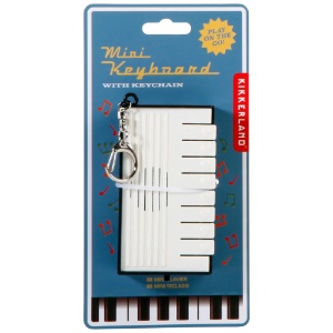 Kikkerland Mini Keyboard Keychain