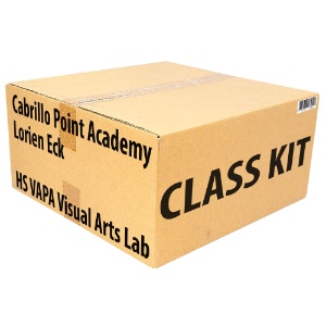 Class Kit: Cabrillo Point Academy Lorien Eck HS VAPA Visual Arts Lab