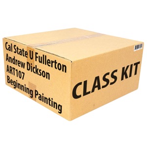 Class Kit: CSU Fullerton Dickson ART107 Beginning Painting