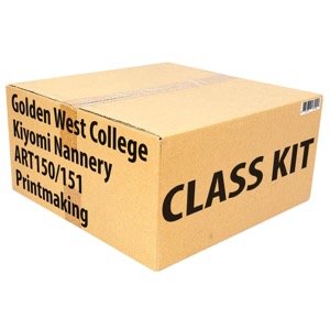 Class Kit: Golden West College Nannery ART150/151 Printmaking