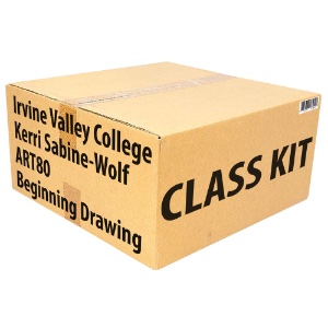 Class Kit: Irvine Valley College Sabine-Wolf ART80 Beginning Drawing