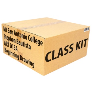 Class Kit: Mt San Antonio College ARTD15A Beginning Drawing Bautista