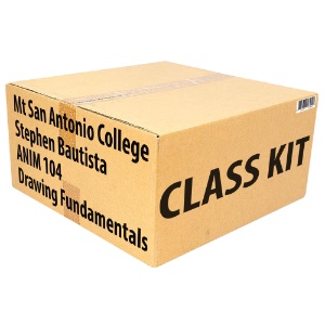 Class Kit: Mt San Antonio College ANIM104 Drawing Fundamentals Bautista