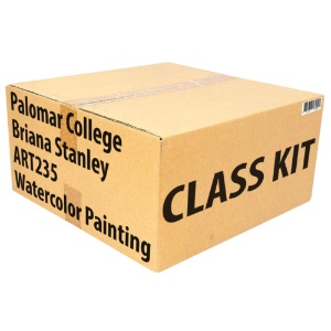 Class Kit: Palomar College Stanley ART235 Watercolor Painting