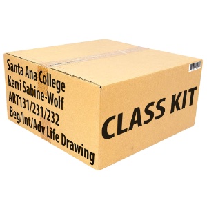 Class Kit: Santa Ana College Sabine-Wolf ART131/231/232 Life Drawing