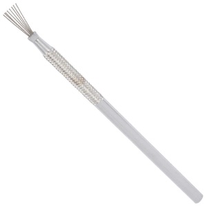 Kemper Straight Feather Texture Brush (for Ceramics) 5"