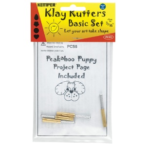 Kemper Tools Klay Cutters Basic 4 Set 3/16"