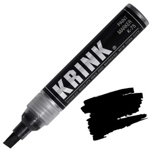 Krink K-75 Chisel Alcohol Paint Marker 7mm Black