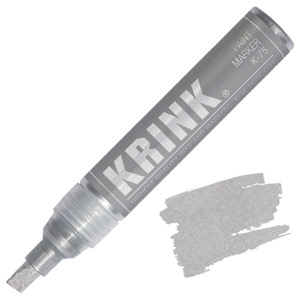 Krink K-75 Chisel Alcohol Paint Marker 7mm Silver