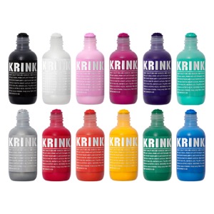 Krink K-60 Dabber Paint Marker 12 x 60ml Set Assorted