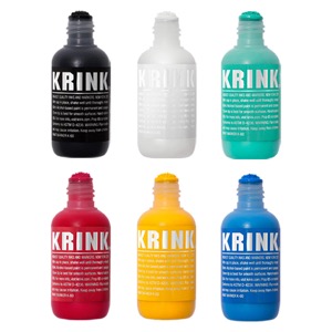 Krink K-60 Dabber Paint Marker 6 x 60ml Set Assorted