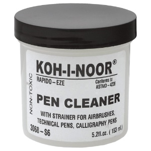 Koh-I-Noor Rapido-Eze Pen Cleaner w/ Strainer 5.2oz