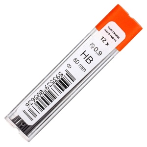 Koh-I-Noor Hardtmuth Graphite Lead 0.9mm 12 Pack HB