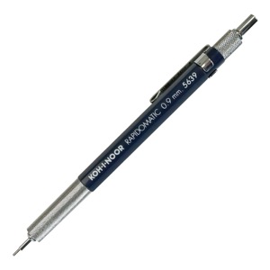 Koh-I-Noor Rapidomatic Mechanical Pencil 0.9mm Navy