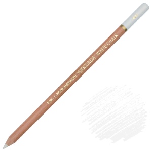 Gioconda Artist's Pencil with 4.2mm Diameter Lead - White Chalk