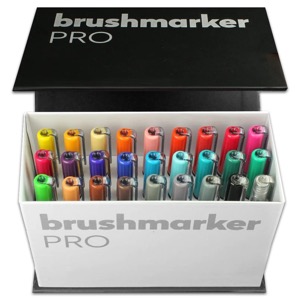 Karin Brushmarker Pro MiniBox 26 Colors + Blender