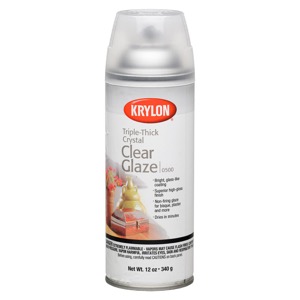 Krylon Triple-Thick Crystal Clear Glaze Spray 12oz