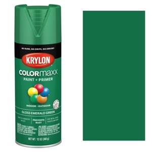 Krylon COLORmaxx Spray Paint 12oz Gloss Emerald Green