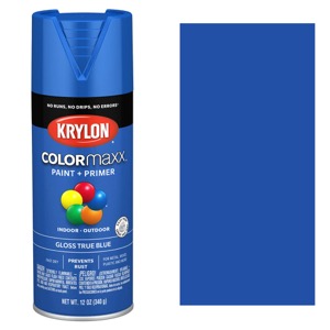 Krylon COLORmaxx Spray Paint 12oz Gloss True Blue