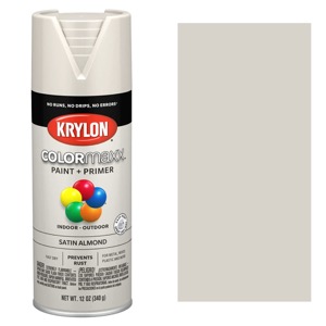 Krylon COLORmaxx Spray Paint 12oz Satin Almond