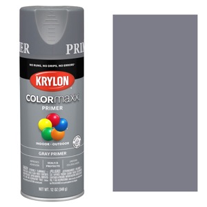 Krylon COLORmaxx Spray Paint 12oz Primer Gray