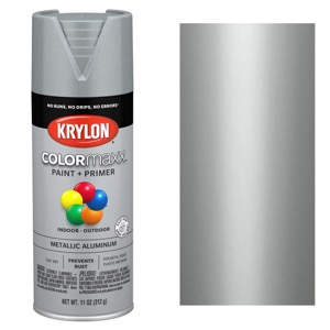 Krylon COLORmaxx Spray Paint 12oz Metallic Aluminum