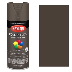 Krylon COLORmaxx Spray Paint 12oz Matte Coffee Bean