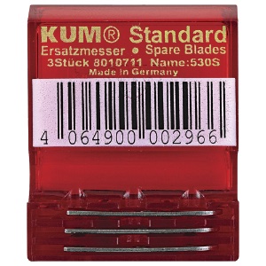 KUM Standard 530S Sharpener Blades 3 Set