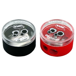 KUM Double Sharpener 2-Hole - Assorted Colors