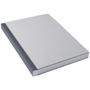 Kunst & Papier Pasteboard Sketch Book 5.8" x 8.3" Grey