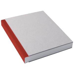 Kunst & Papier Pasteboard Sketch Book 4.7" x 5.9" Red
